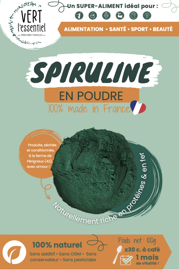 Spiruline en poudre – Image 2